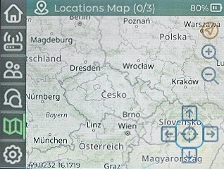 Meshtastic locations map