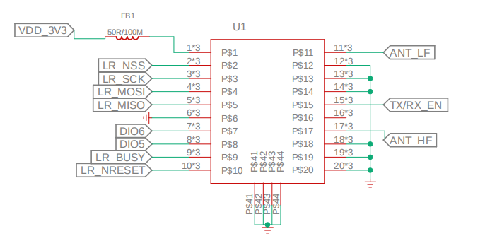 LR2021 Pin Connection Diagram